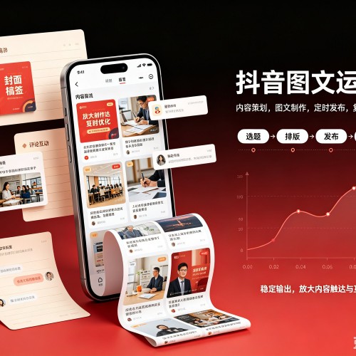 资中抖音图文代运营服务